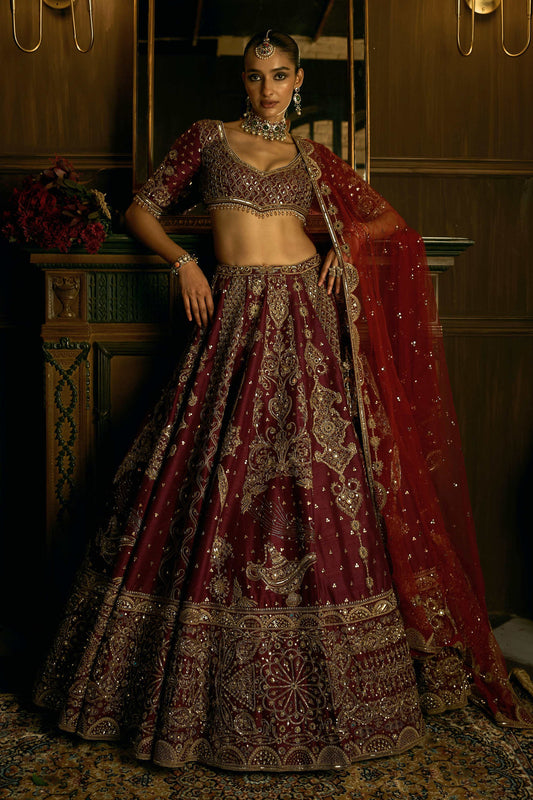 Persian Solace Lehenga