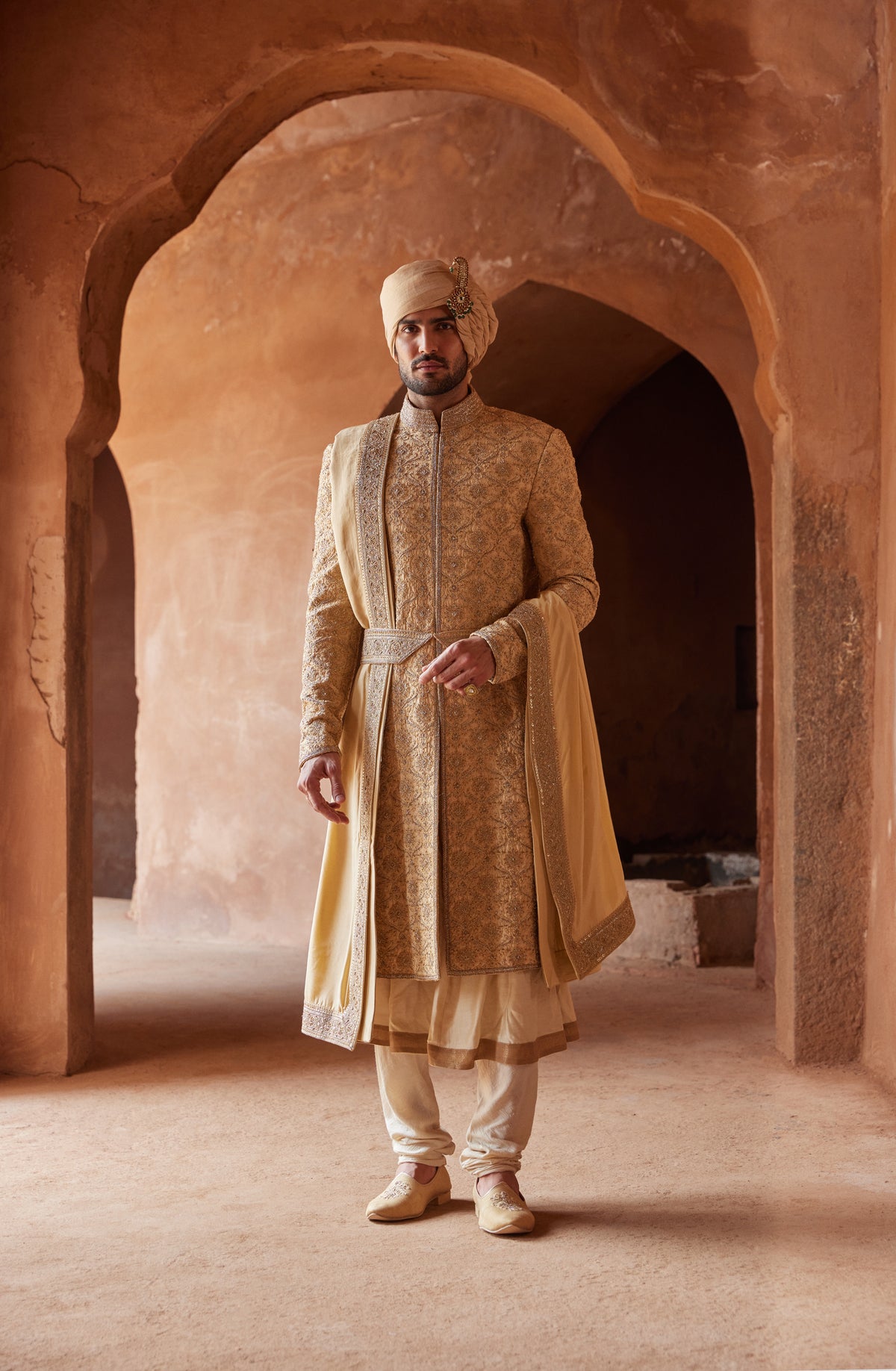 Zaar groom sherwani by WellGroomed