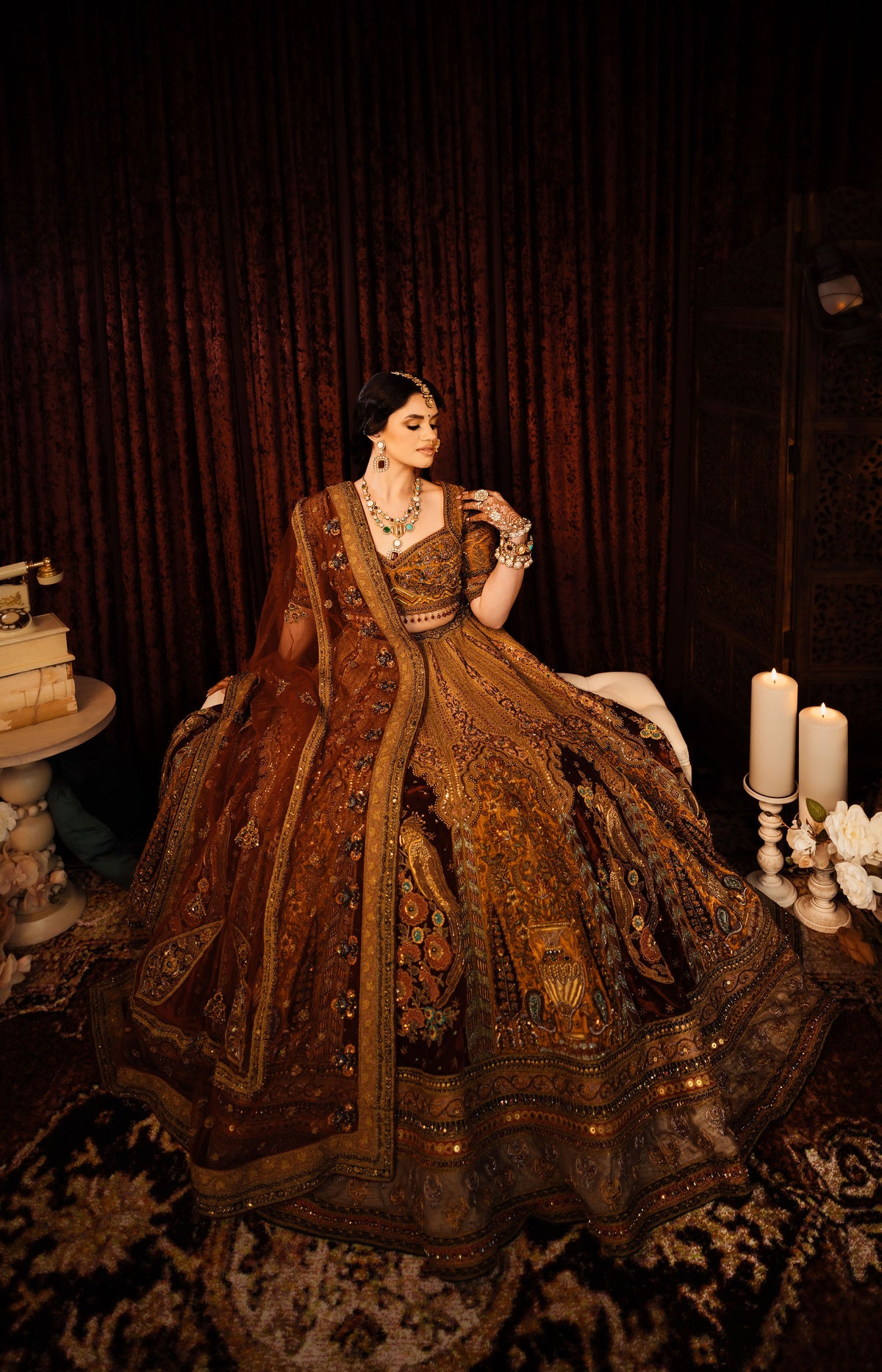 Vasundhara lehenga by WellGroomed