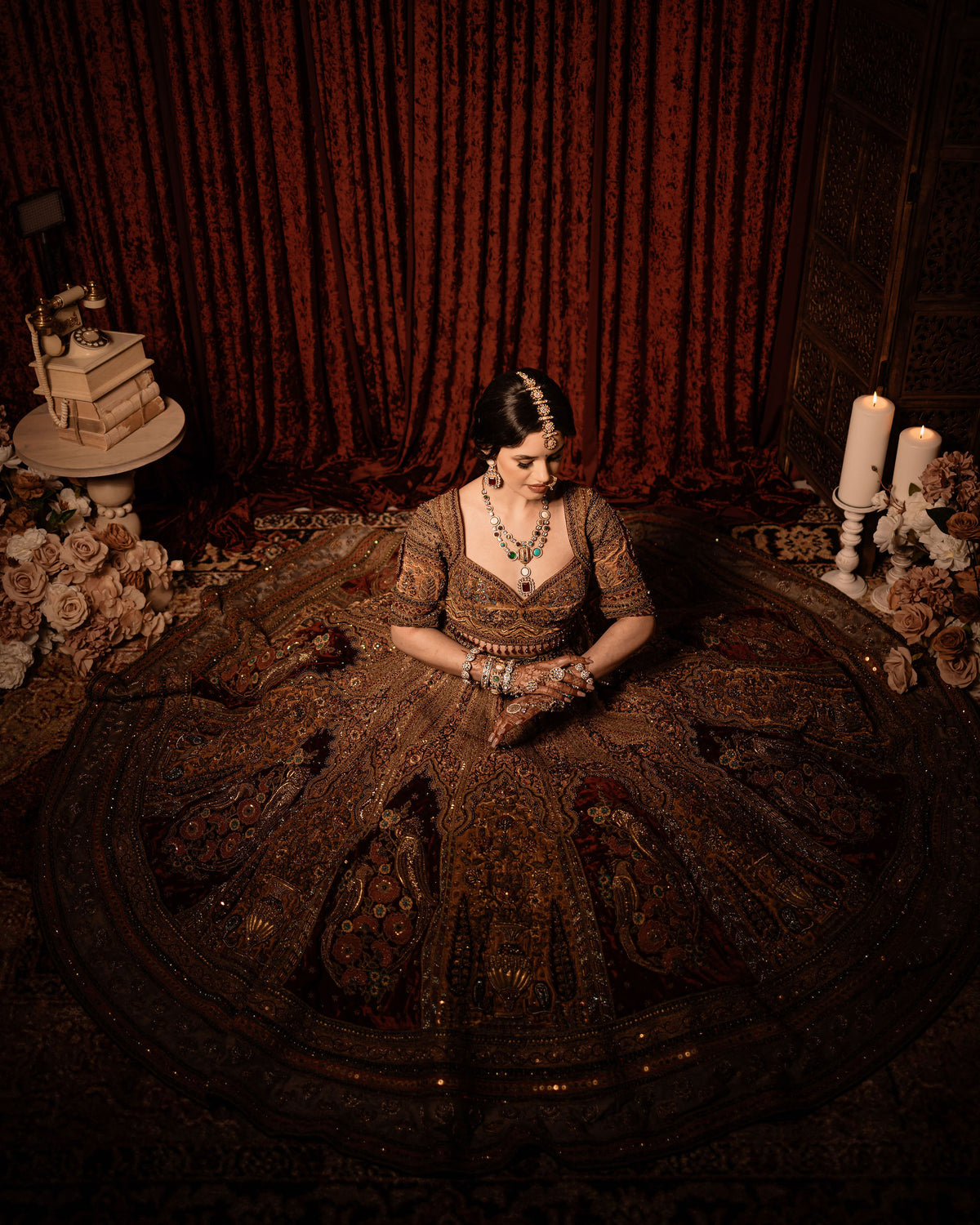 Vasundhara lehenga by WellGroomed