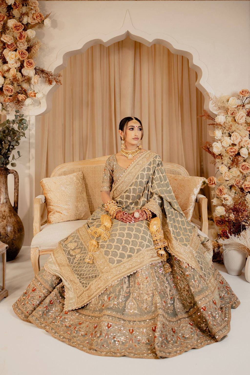 Saanjh South Asian wedding couture by WellGroomed