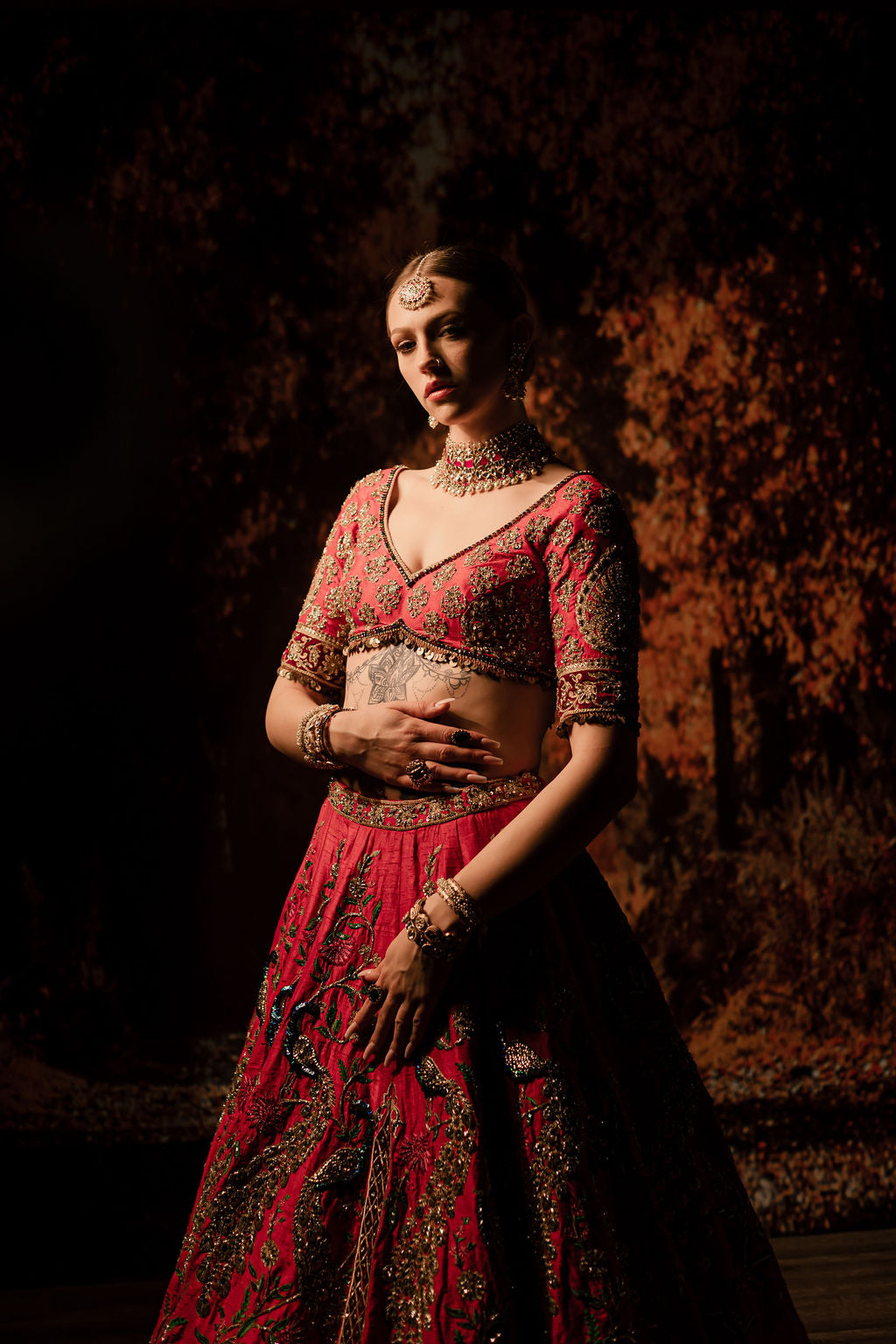 Morvi bridal lehenga by WellGroomed