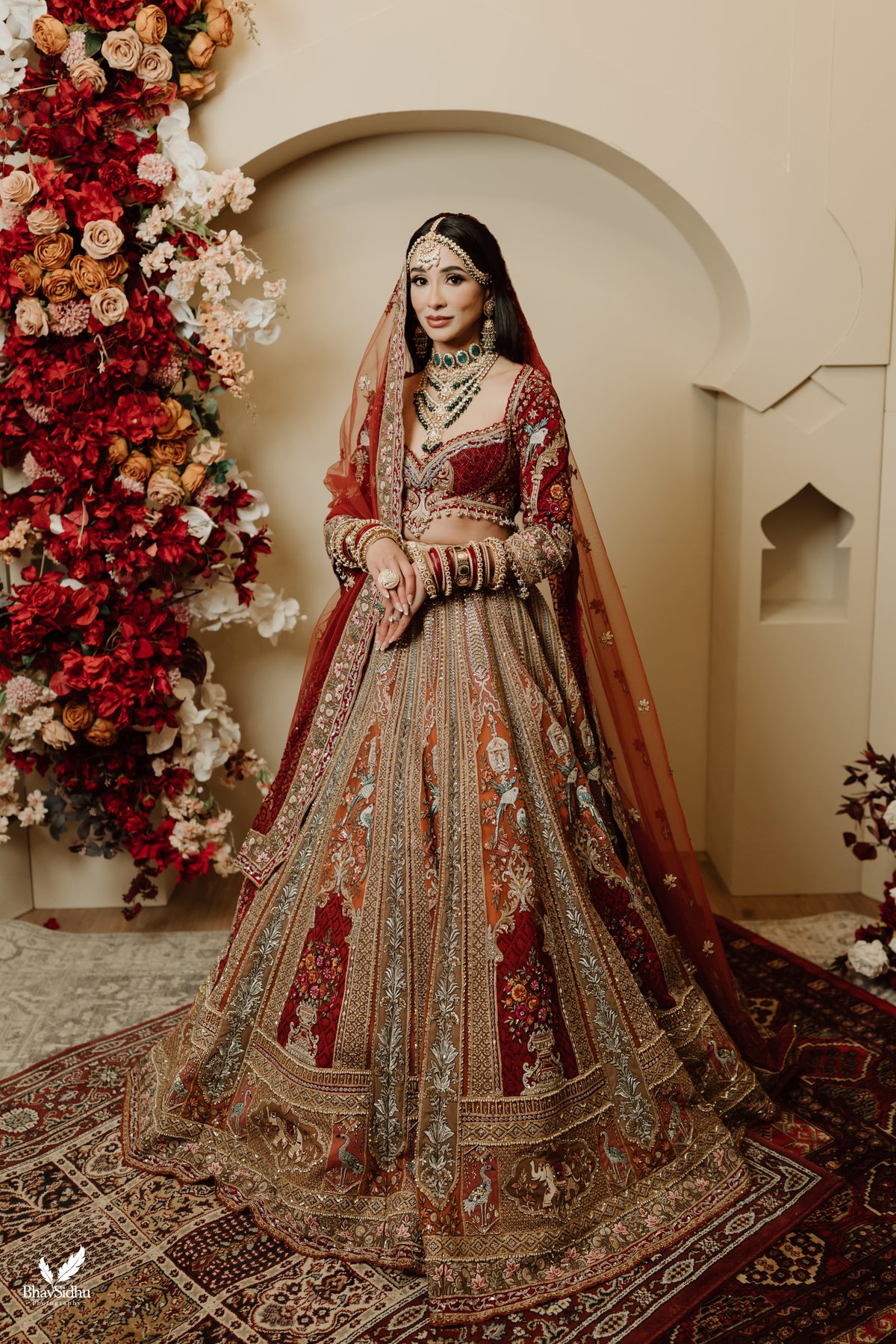 Azmina bridal lehenga by WellGroomed