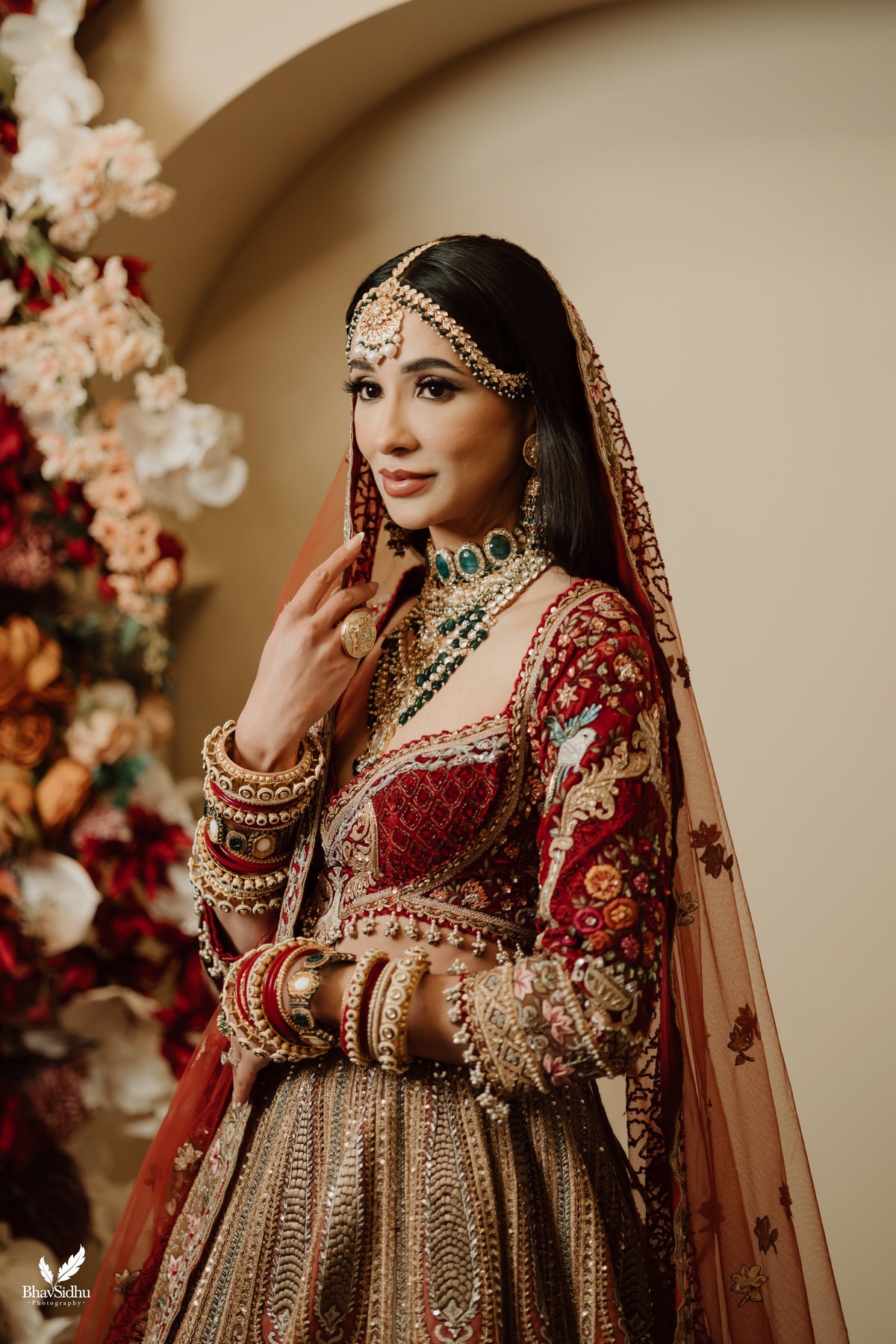 Azmina bridal lehenga by WellGroomed