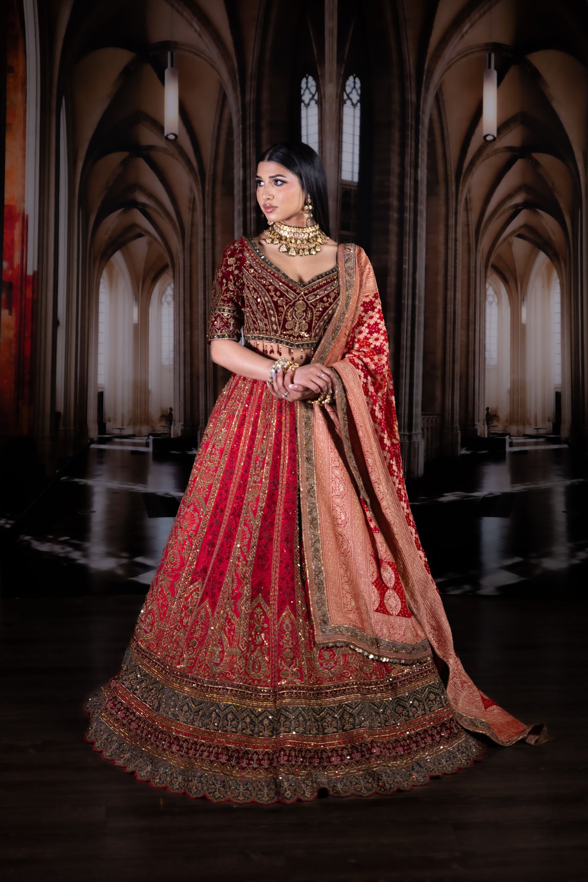 Meha bridal lehenga by WellGroomed