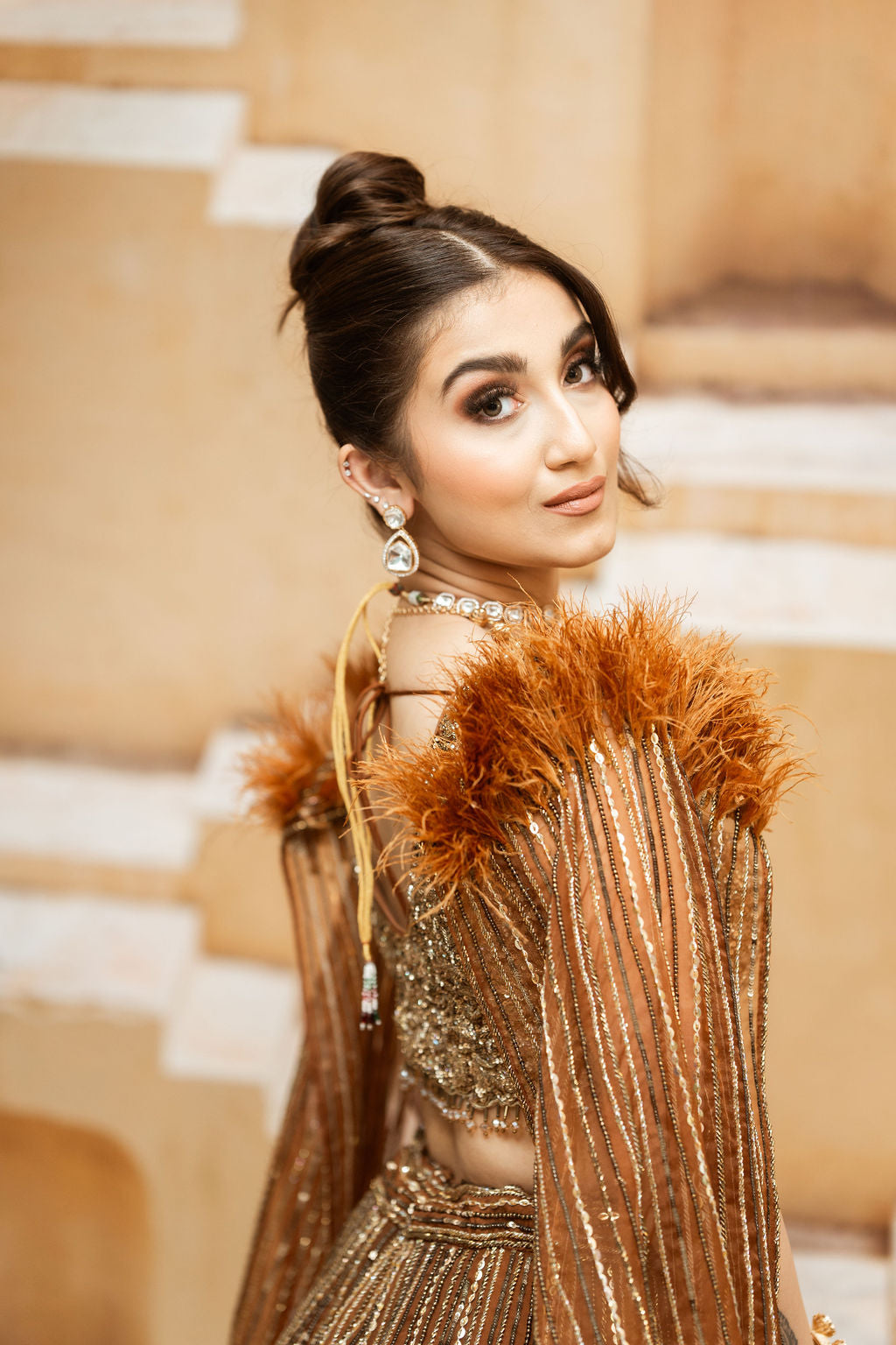 Adeline South Asian wedding couture by WellGroomed