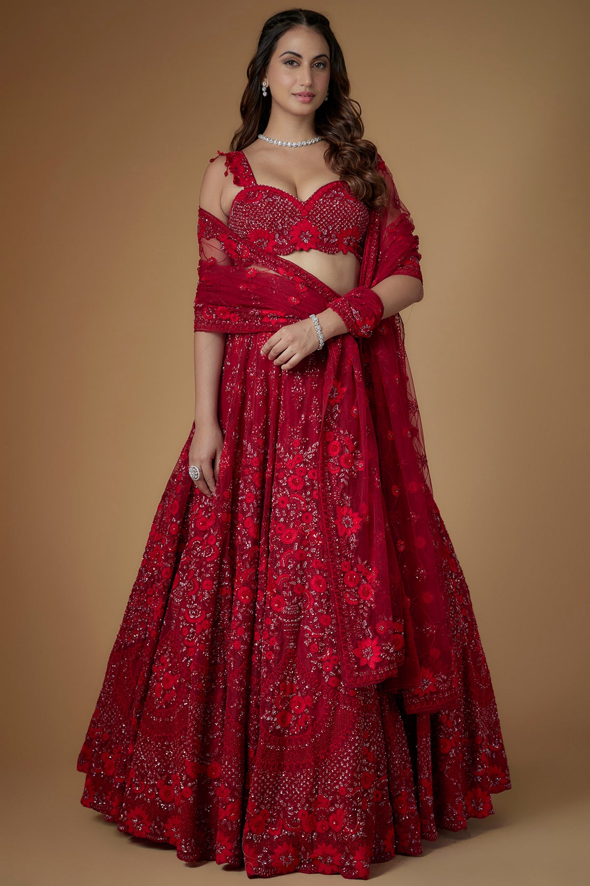 Nireh lehenga by WellGroomed