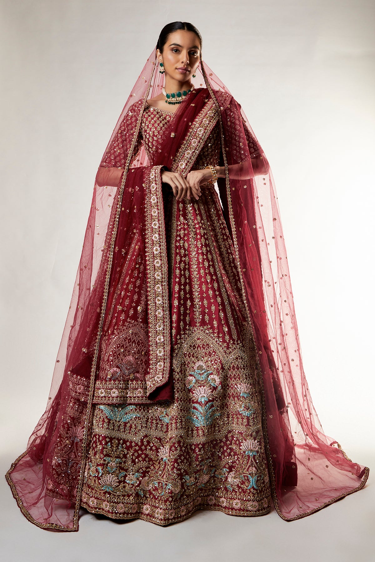 Seyah bridal lehenga by WellGroomed