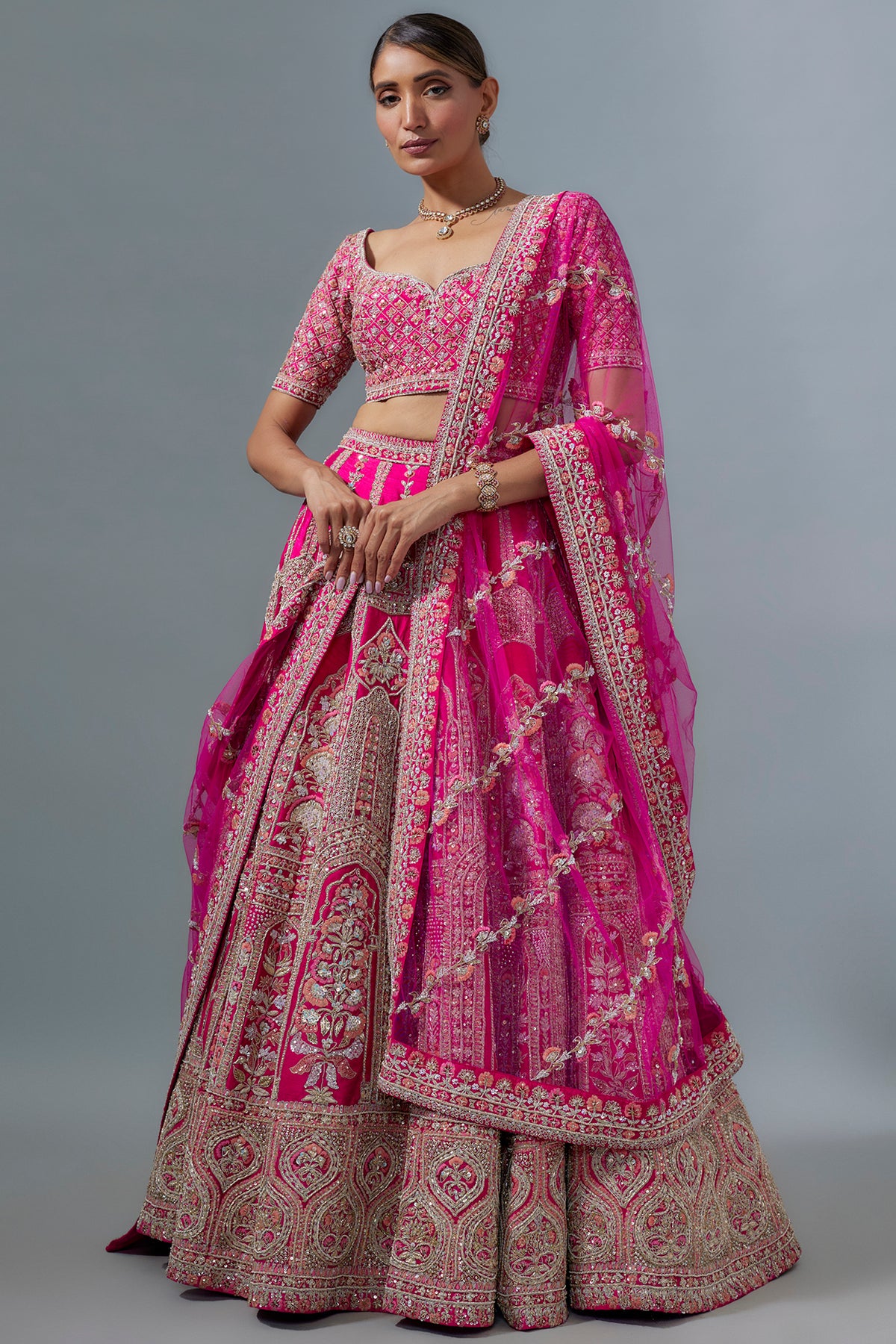 Aliva bridal lehenga by WellGroomed