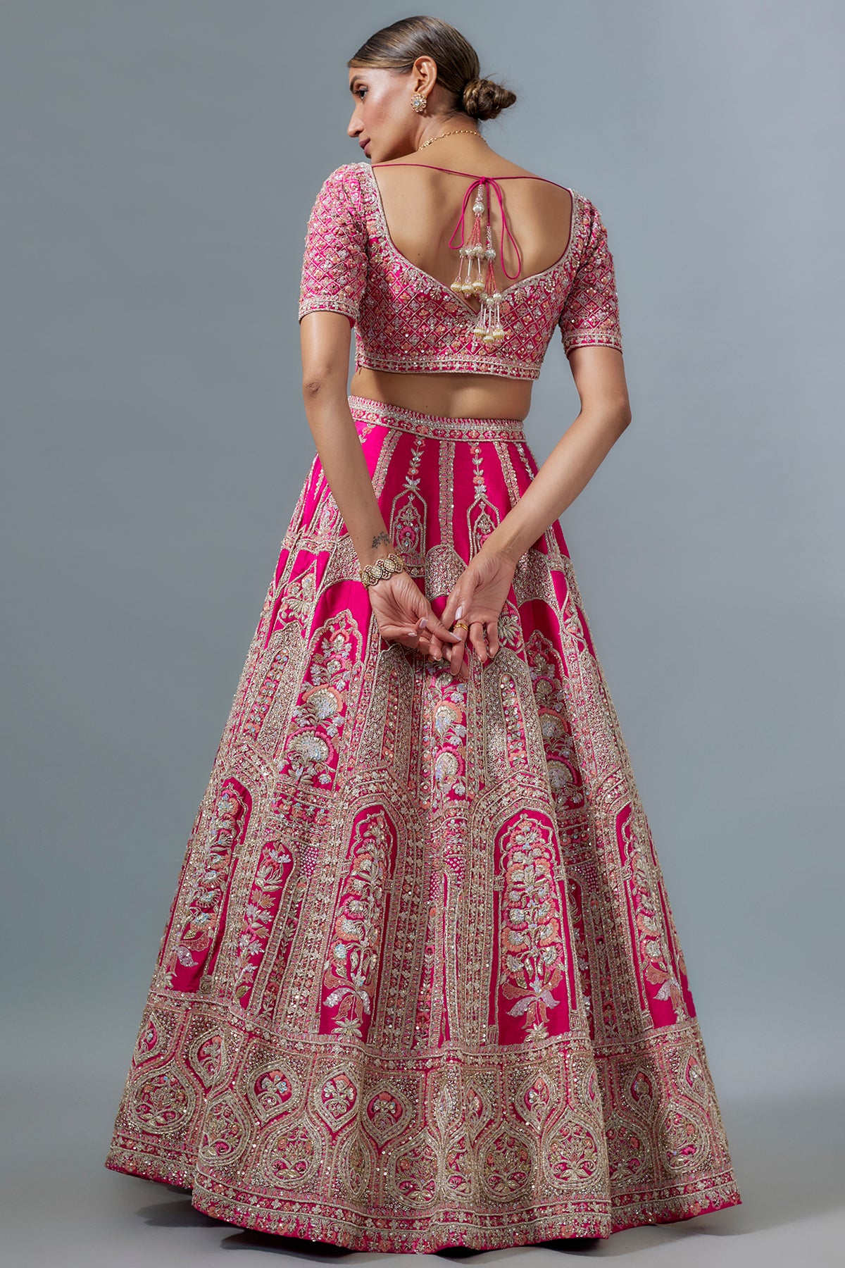 Aliva bridal lehenga by WellGroomed