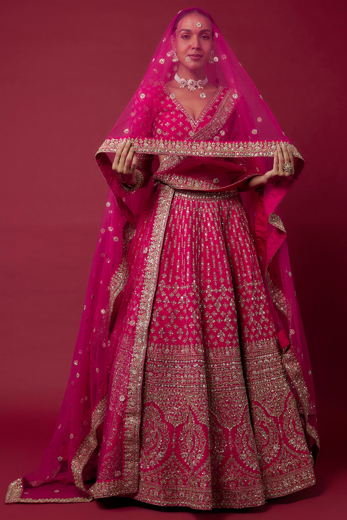 Viyra bridal lehenga by WellGroomed
