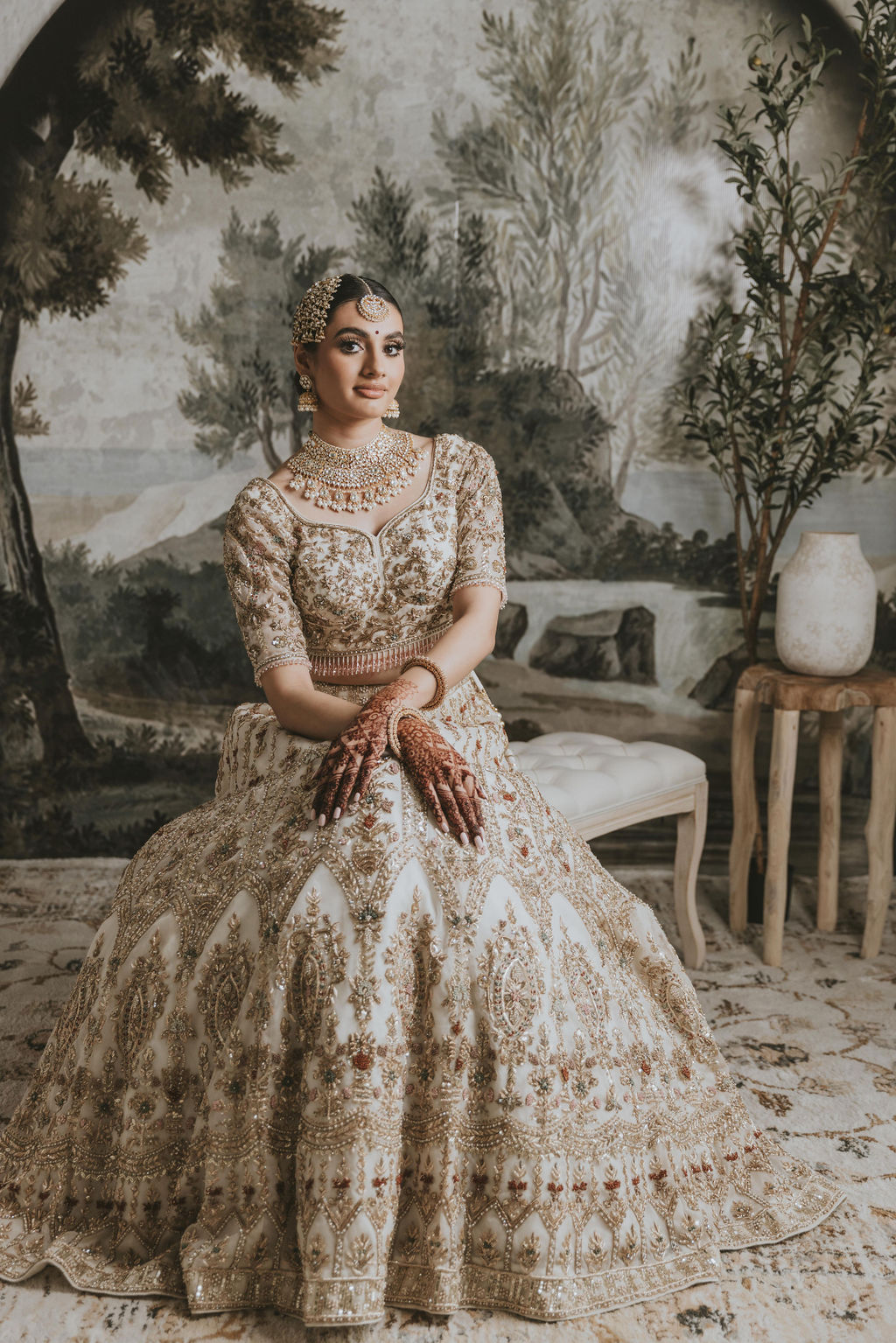 Anushka South Asian wedding couture by WellGroomed