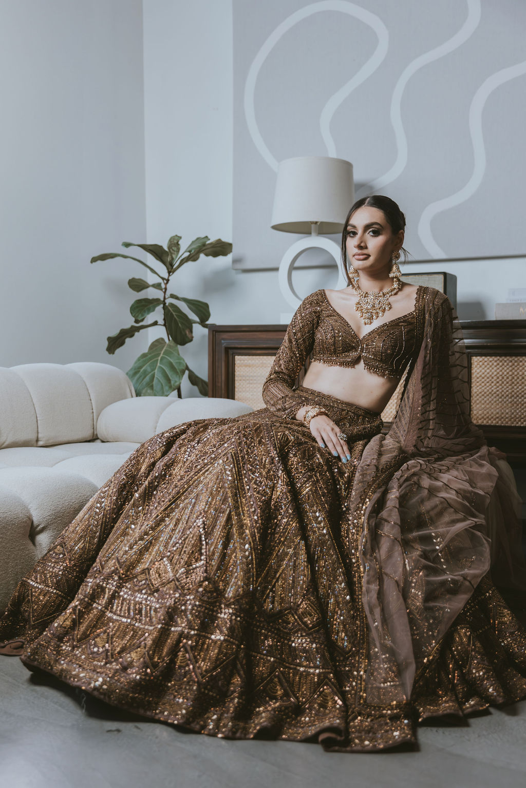 Noor bridal lehenga by WellGroomed