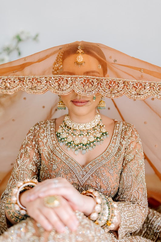 Saffron South Asian wedding couture by WellGroomed