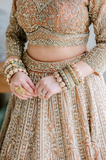Saffron South Asian wedding couture by WellGroomed