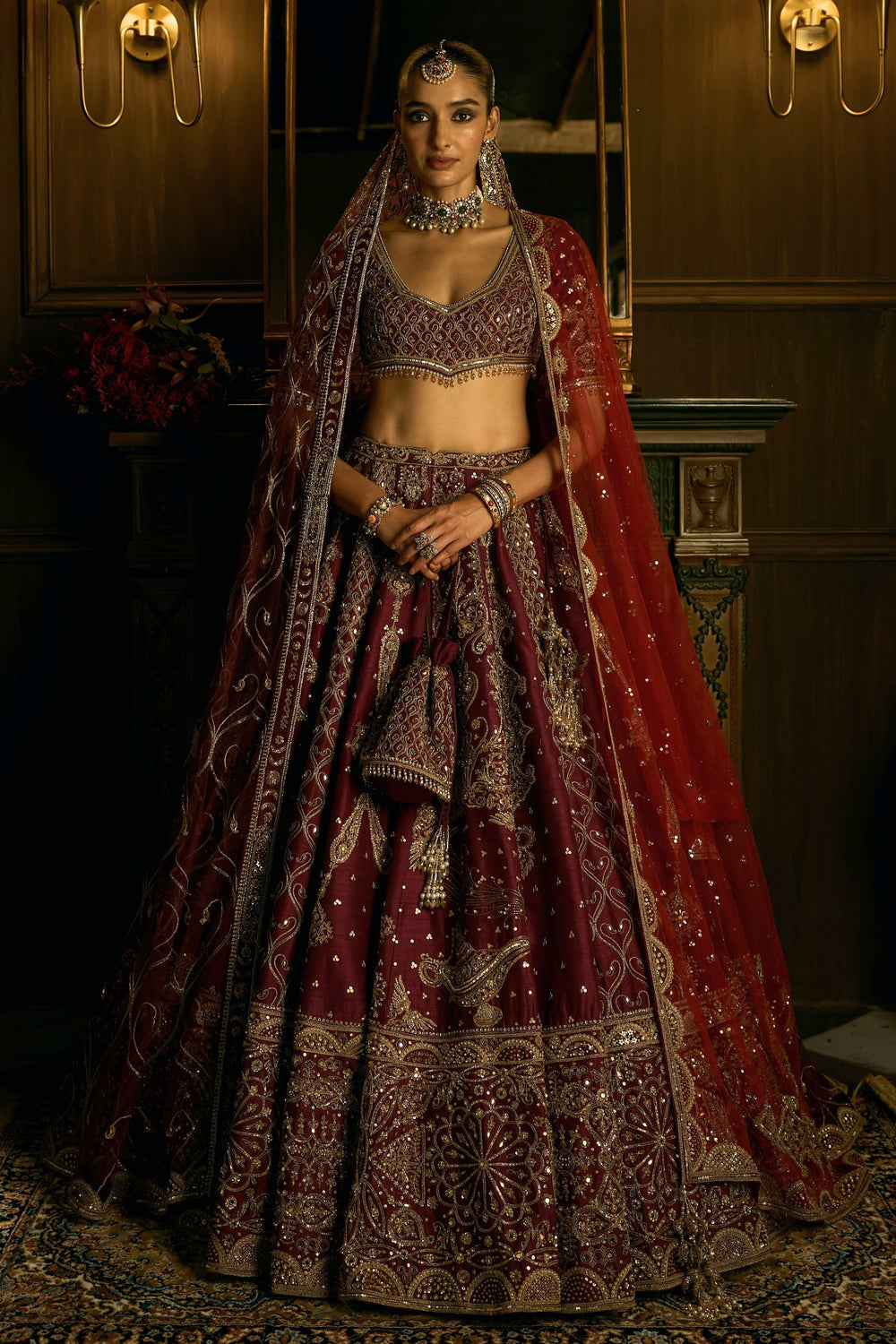 Persian Solace Lehenga