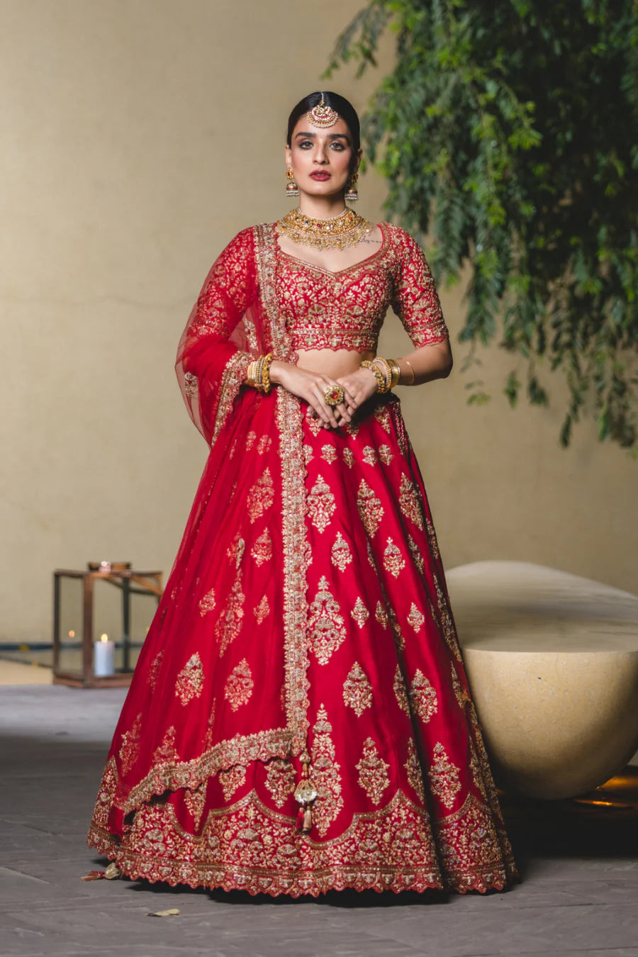 Saan bridal lehenga by WellGroomed