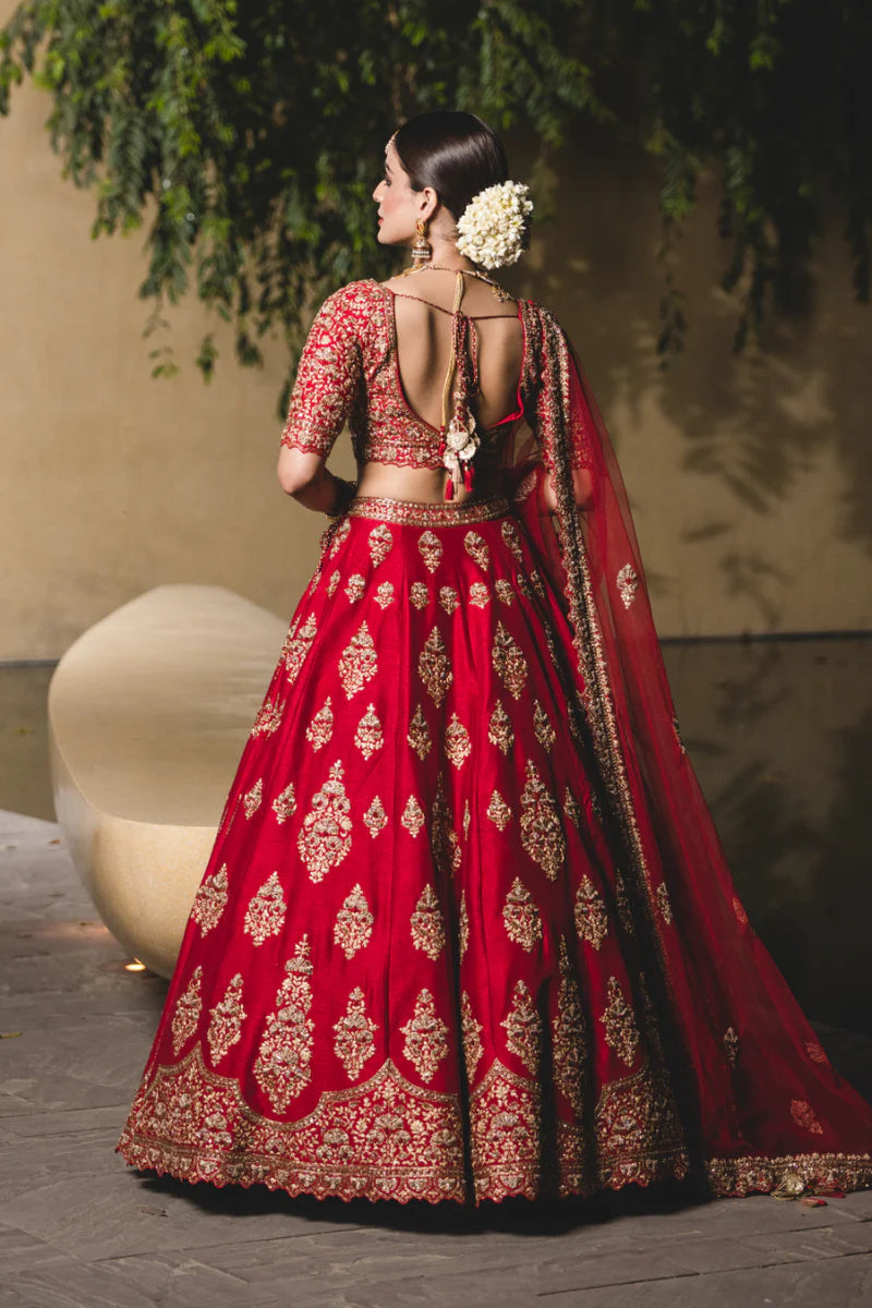 Saan bridal lehenga by WellGroomed