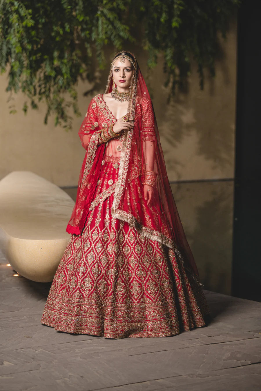 Reah bridal lehenga by WellGroomed