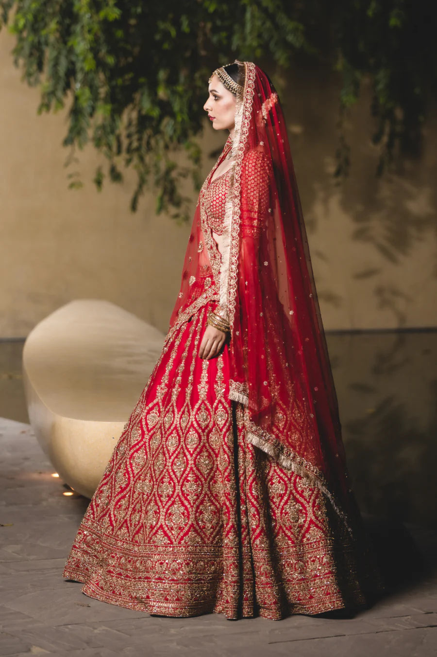Reah bridal lehenga by WellGroomed