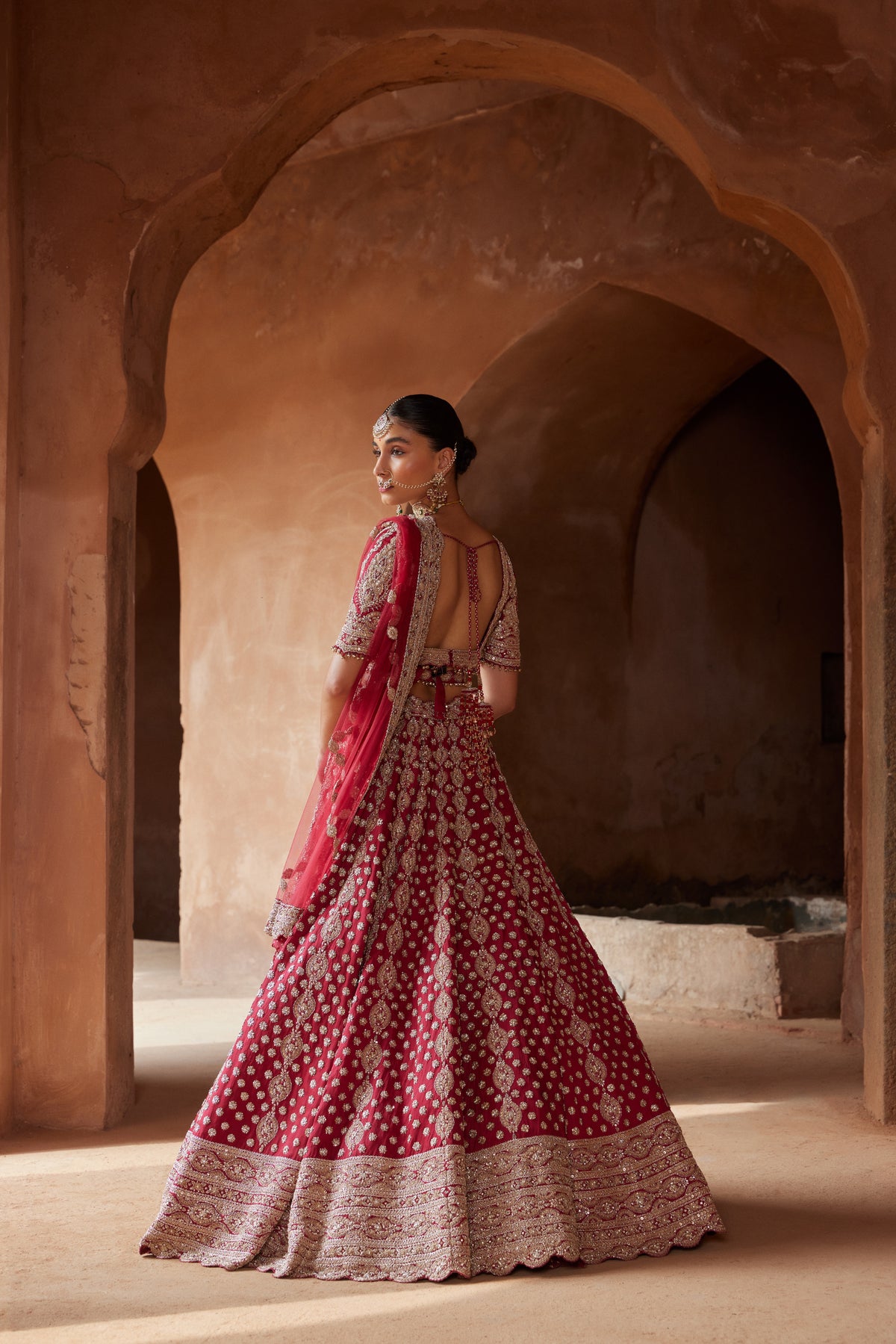 Orah bridal lehenga by WellGroomed