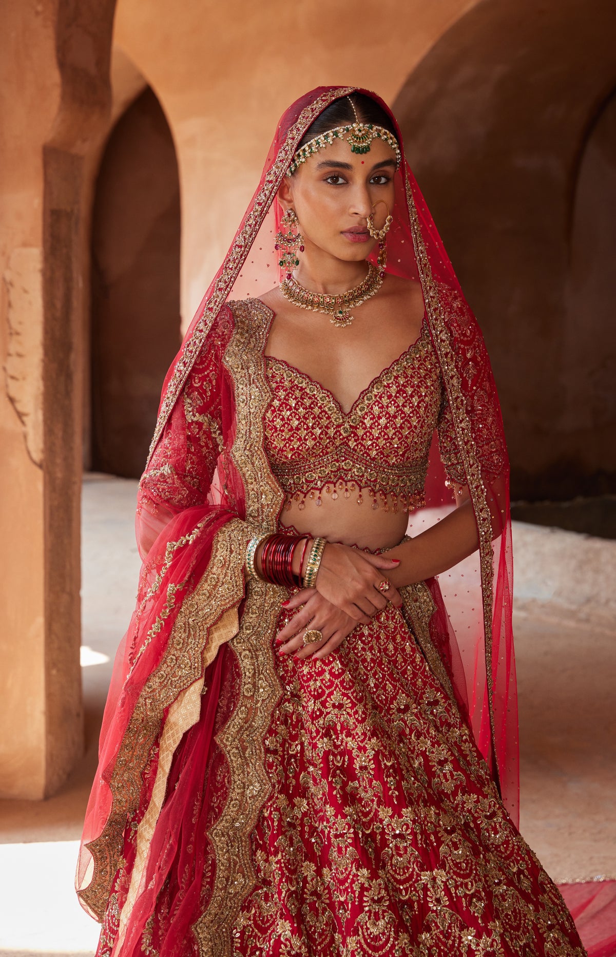Vahi bridal lehenga by WellGroomed
