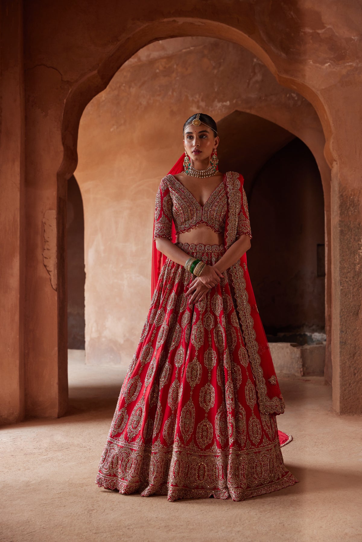 Reya bridal lehenga by WellGroomed