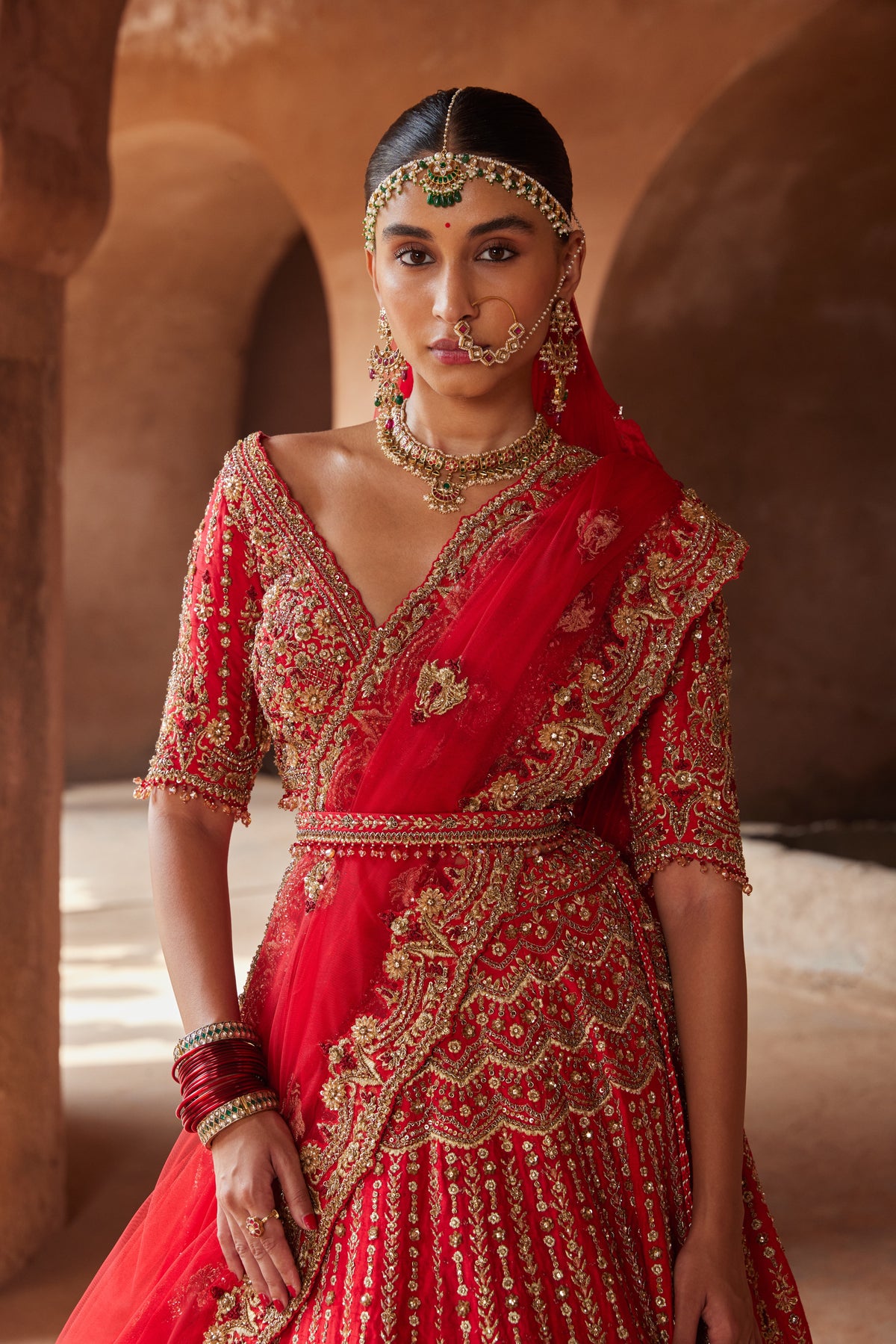 Zuri bridal lehenga by WellGroomed