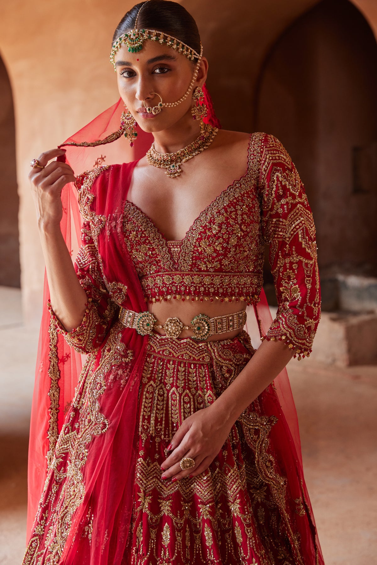 Aria bridal lehenga by WellGroomed