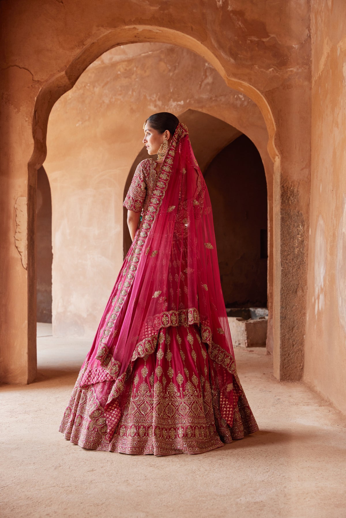 Sora bridal lehenga by WellGroomed