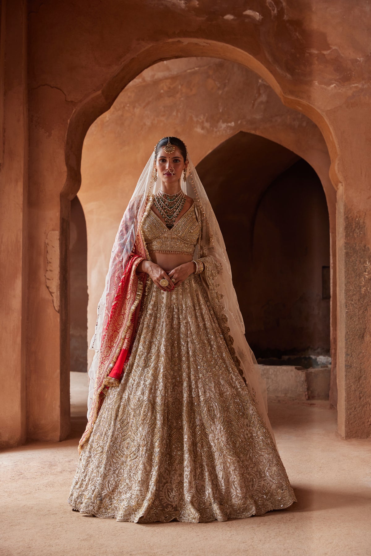 Rysa bridal lehenga by WellGroomed