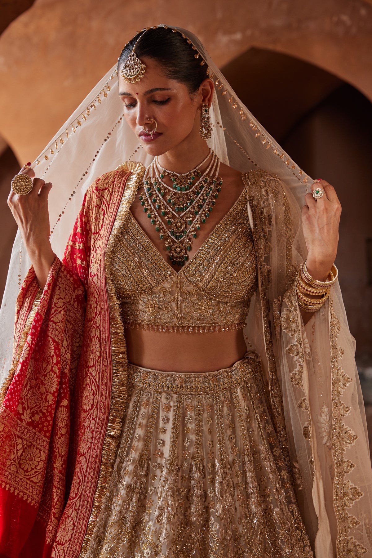 Rysa bridal lehenga by WellGroomed