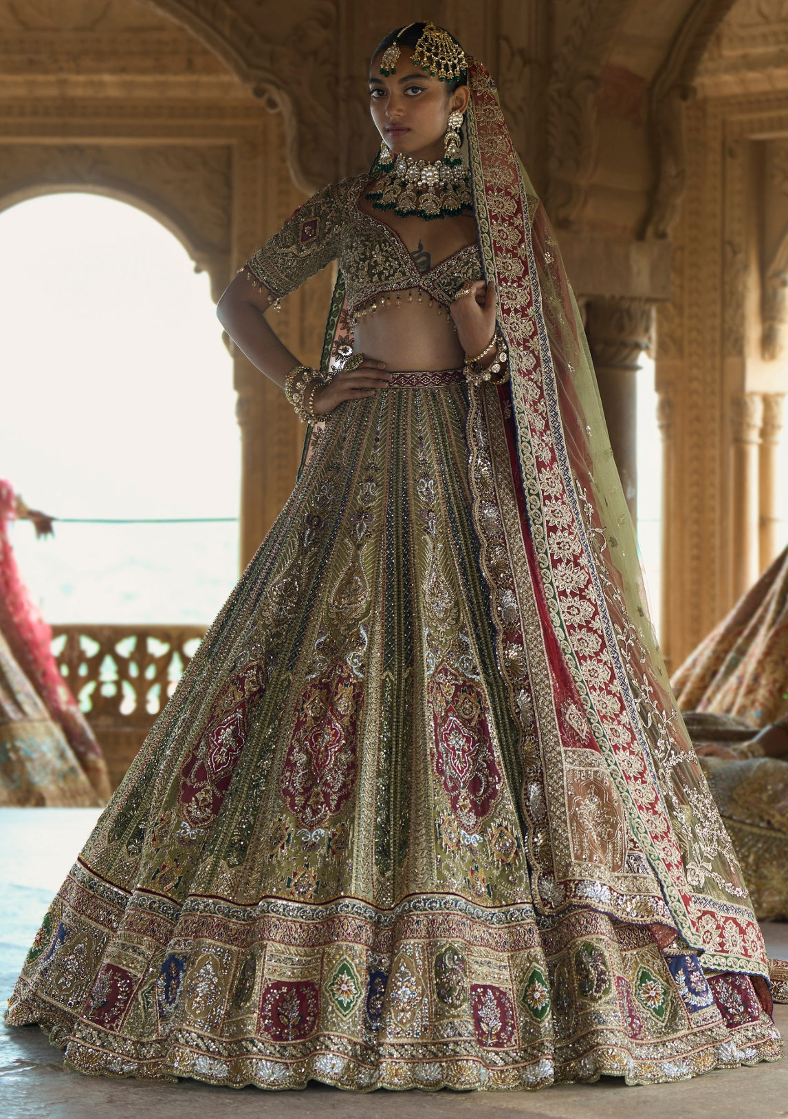 Tavi bridal lehenga by WellGroomed