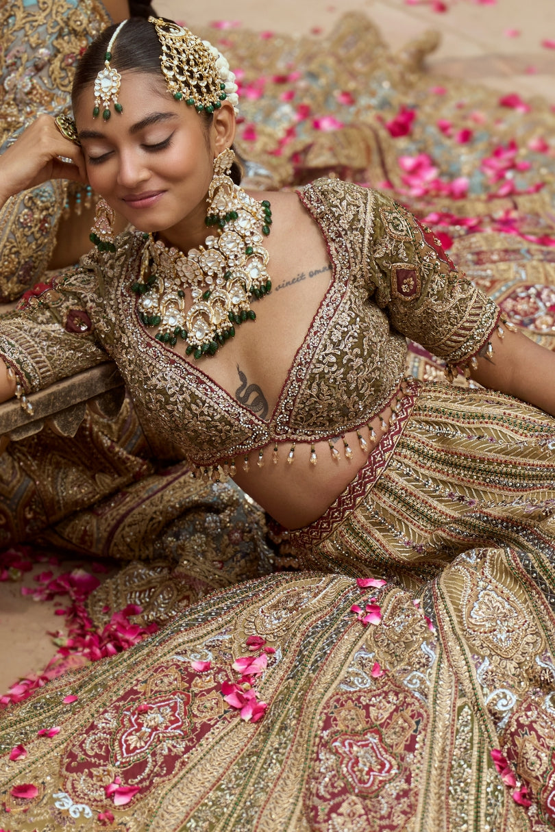 Tavi bridal lehenga by WellGroomed