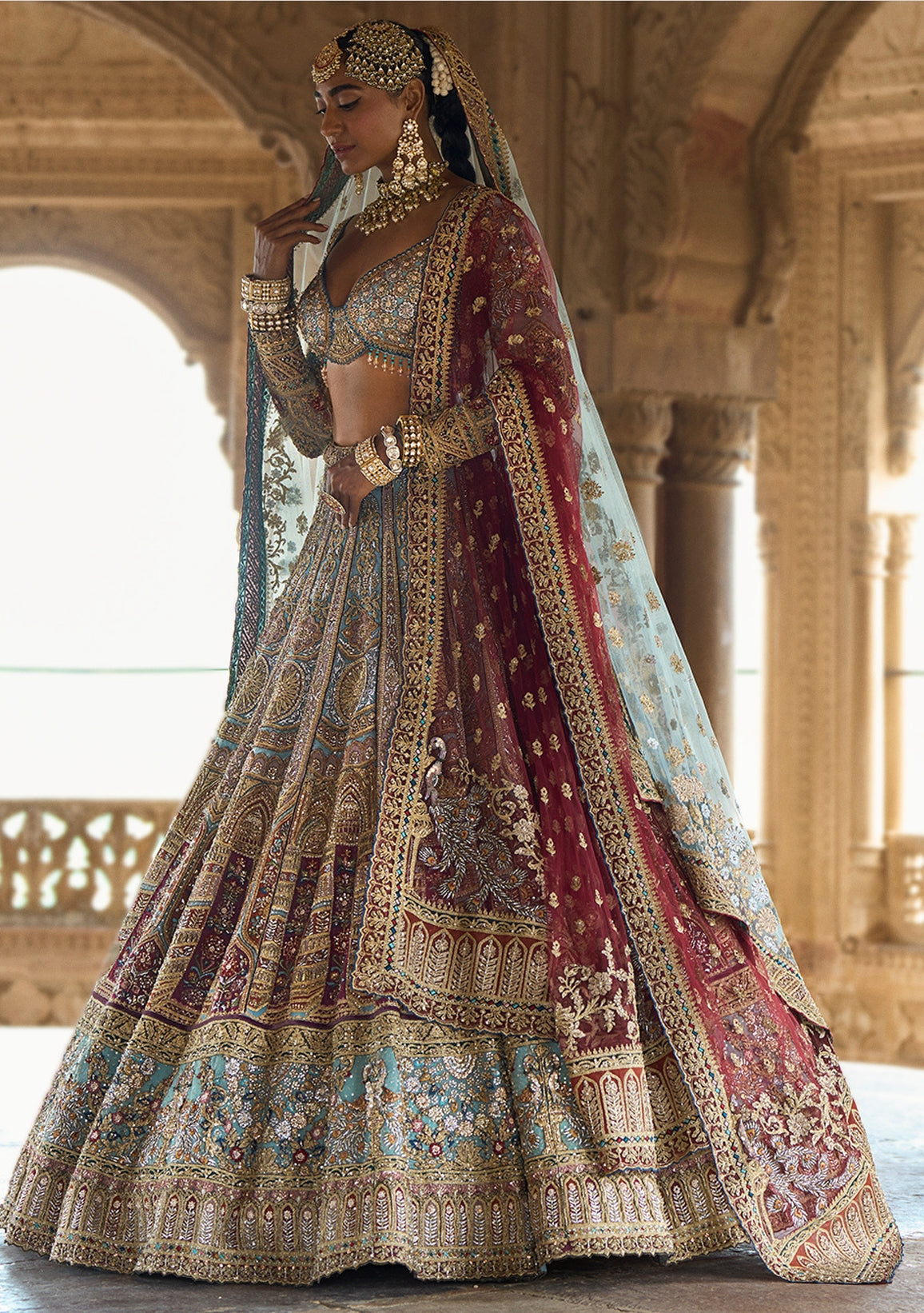 Vay bridal lehenga by WellGroomed