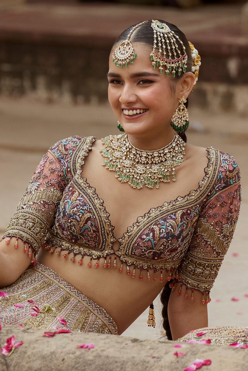 Eza bridal lehenga by WellGroomed