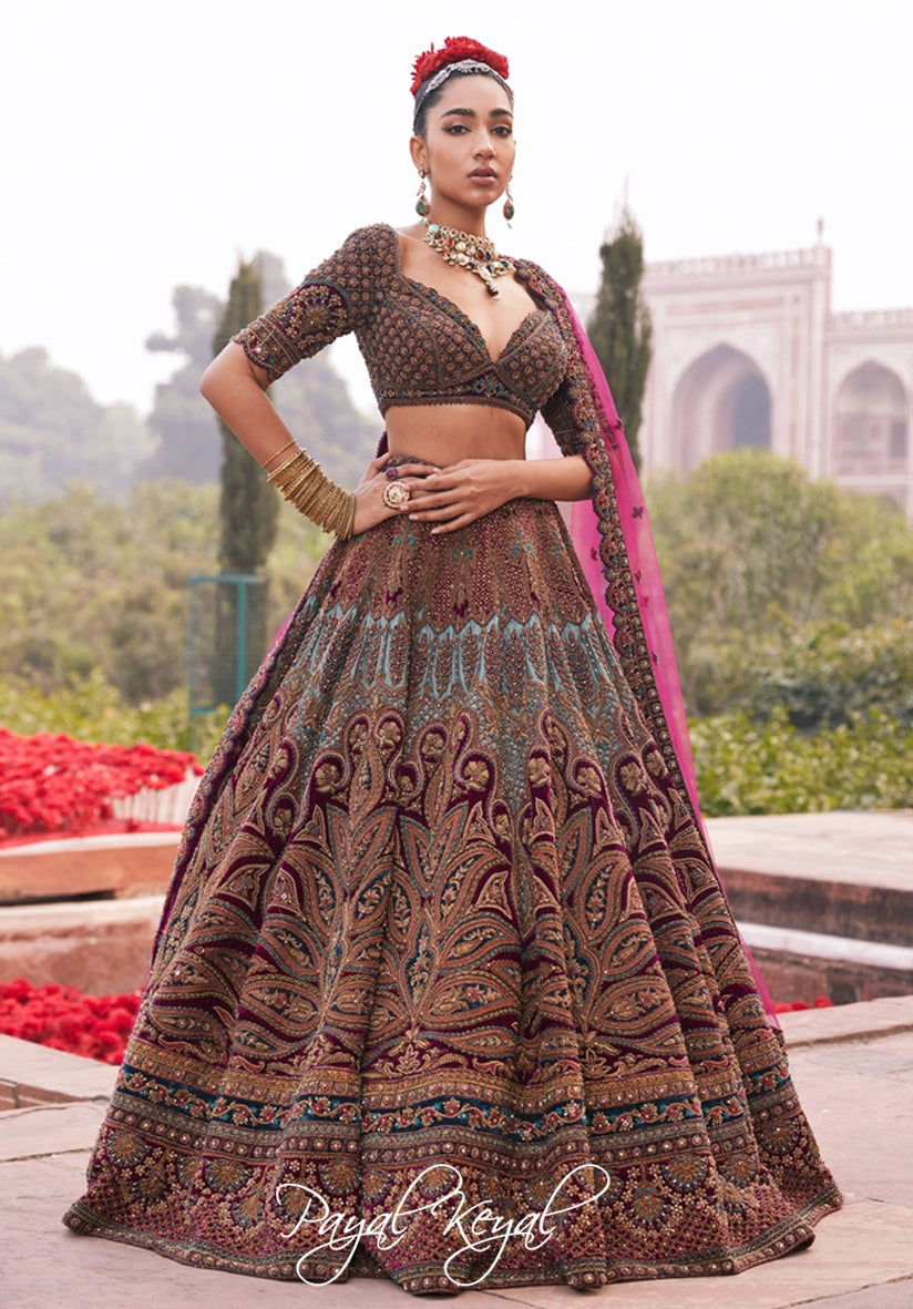 Vya bridal lehenga by WellGroomed