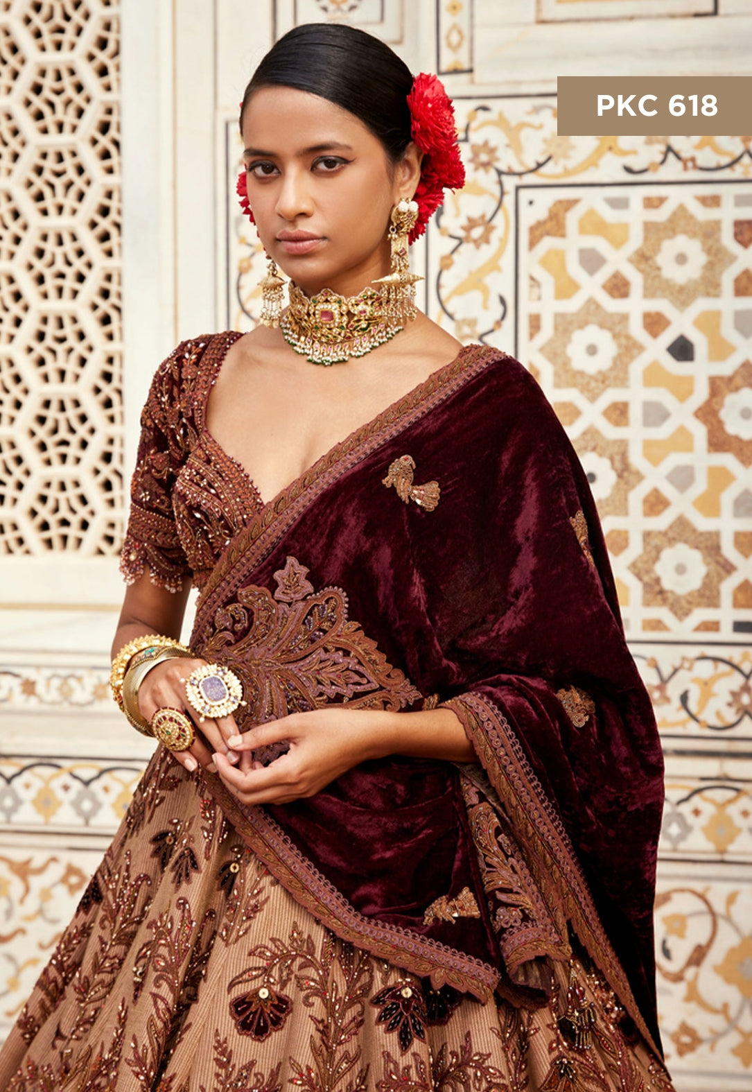 Ori bridal lehenga by WellGroomed