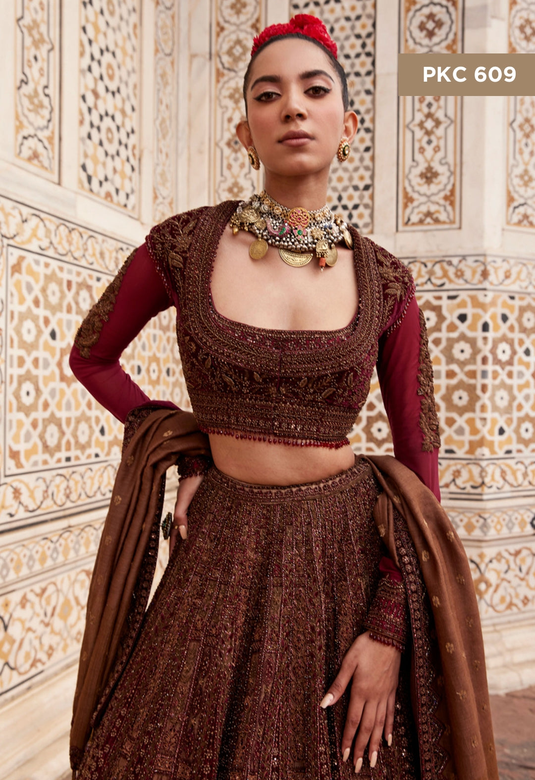 Siv bridal lehenga by WellGroomed