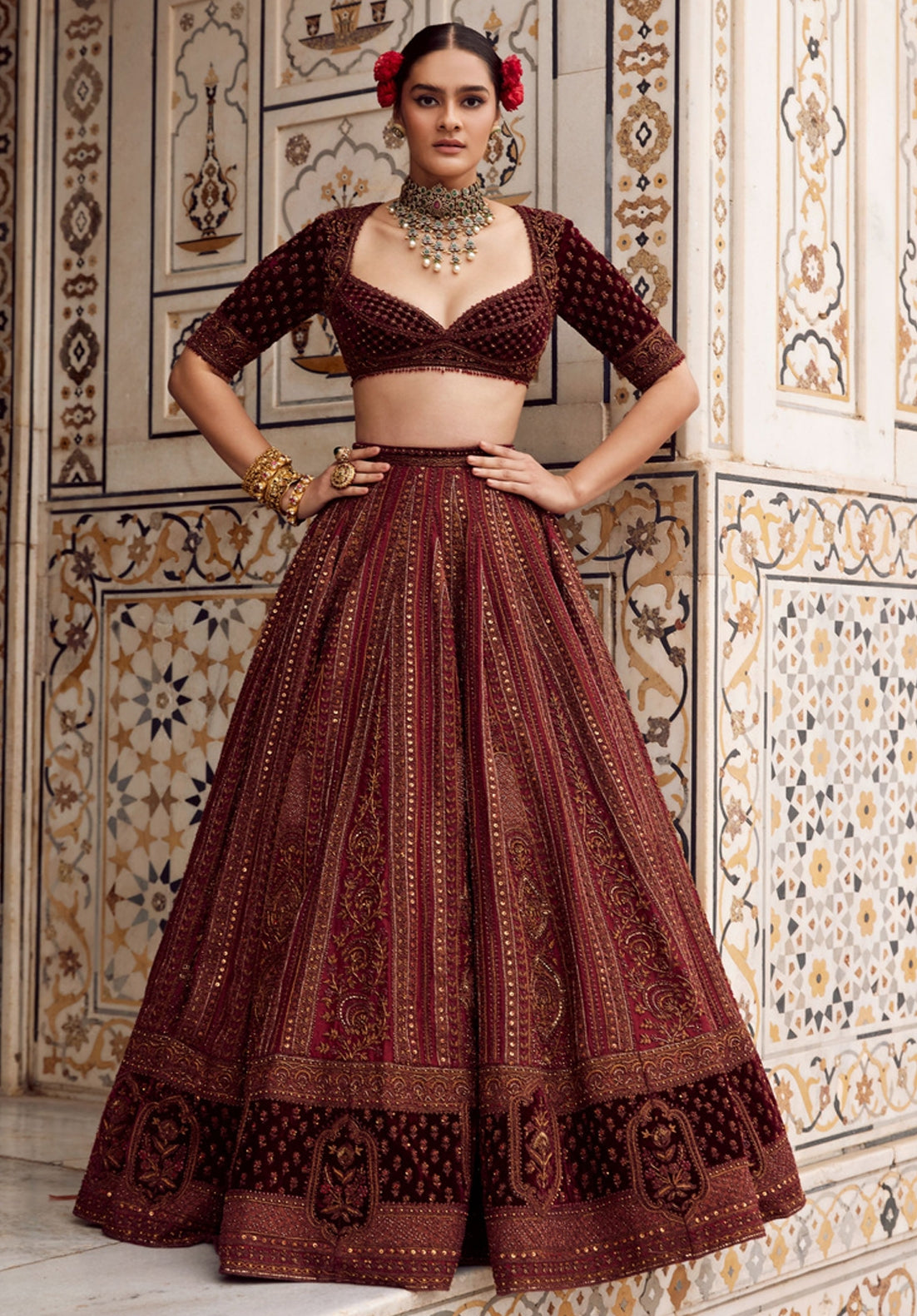 Eira bridal lehenga by WellGroomed