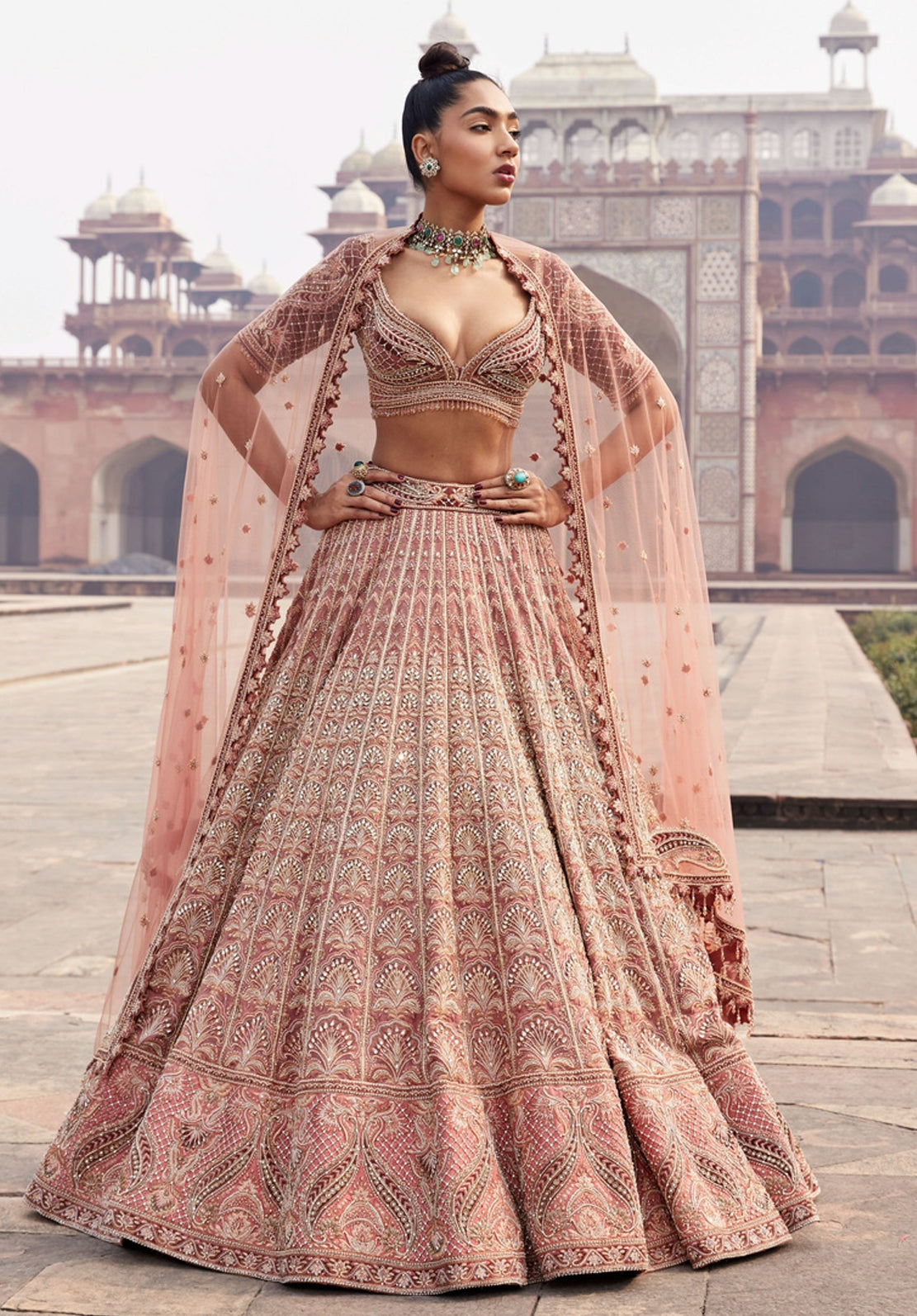 Eda bridal lehenga by WellGroomed