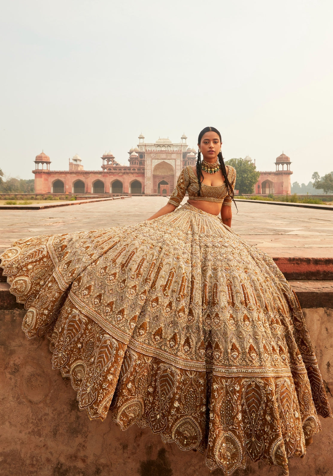 Nia bridal lehenga by WellGroomed
