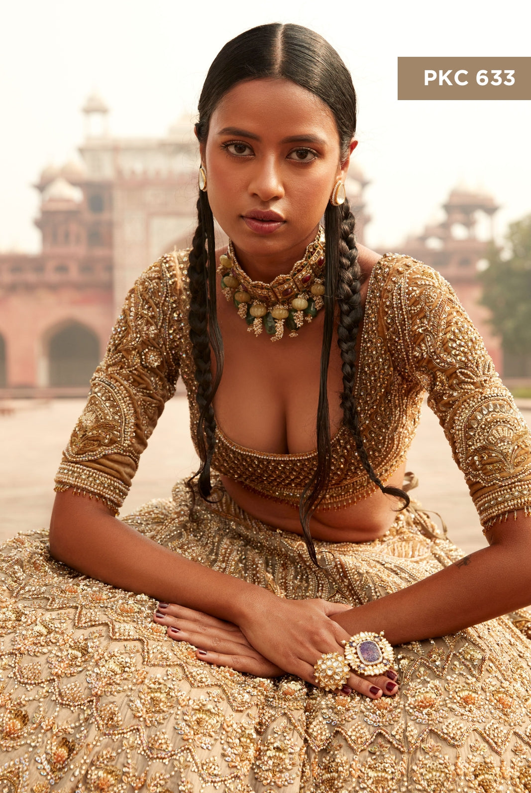 Nia bridal lehenga by WellGroomed