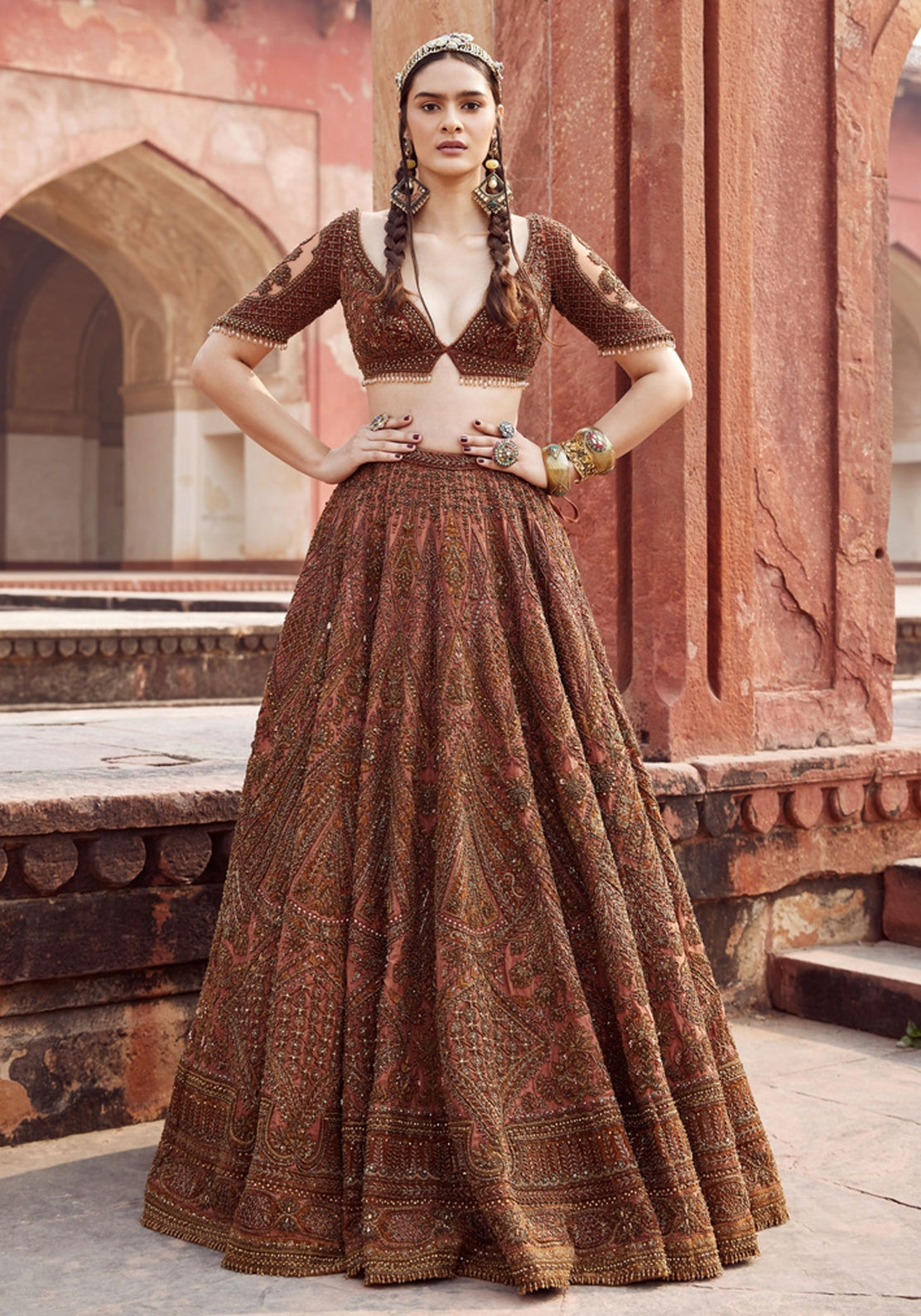Lya bridal lehenga by WellGroomed