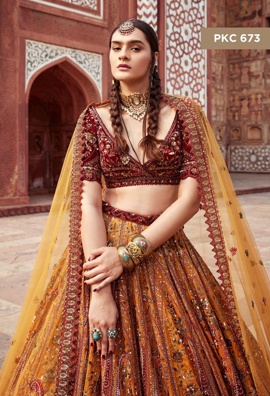 Rio lehenga by WellGroomed