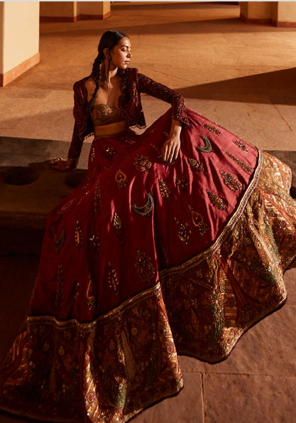 Renaz bridal lehenga by WellGroomed