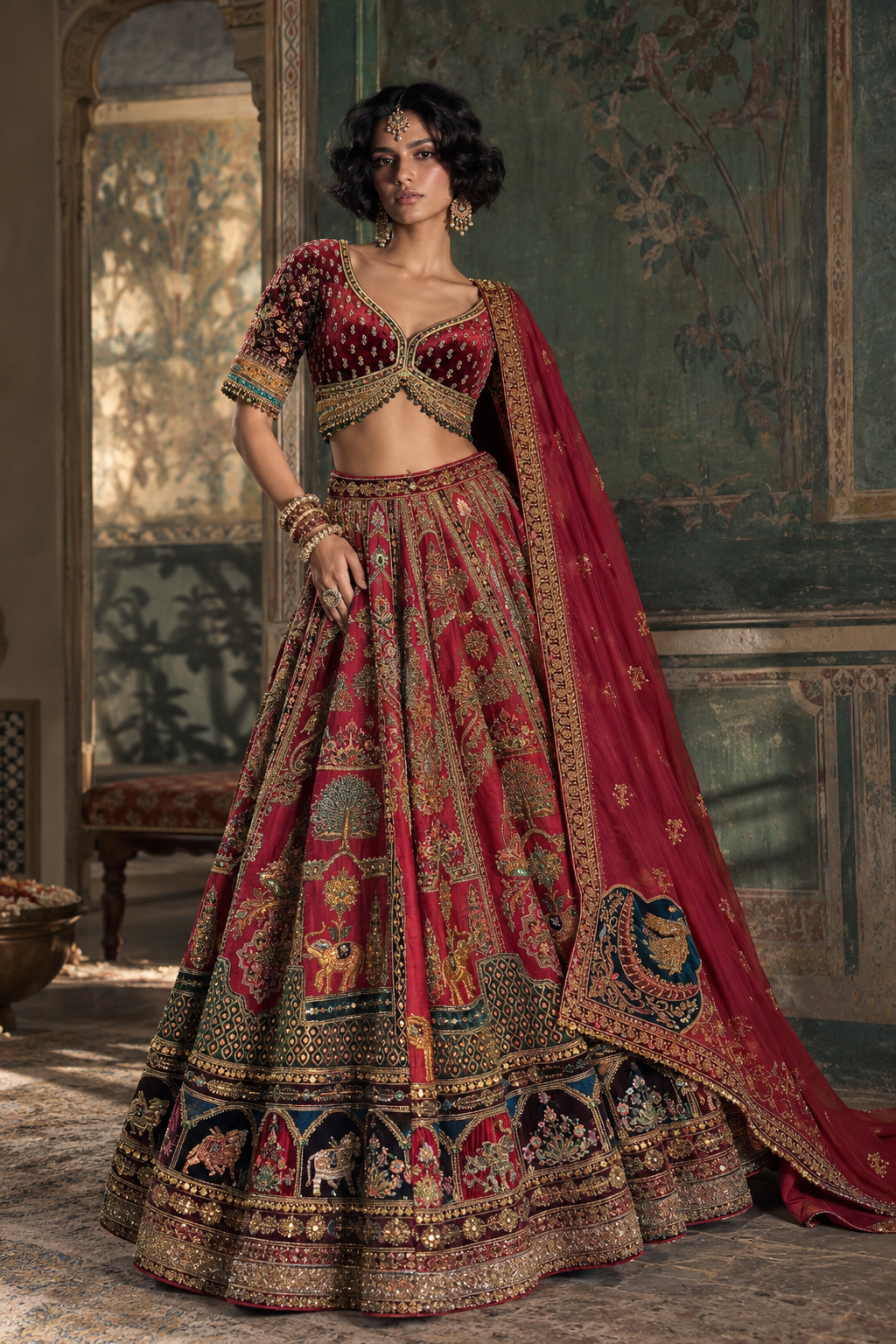 WGH-12027 bridal lehenga