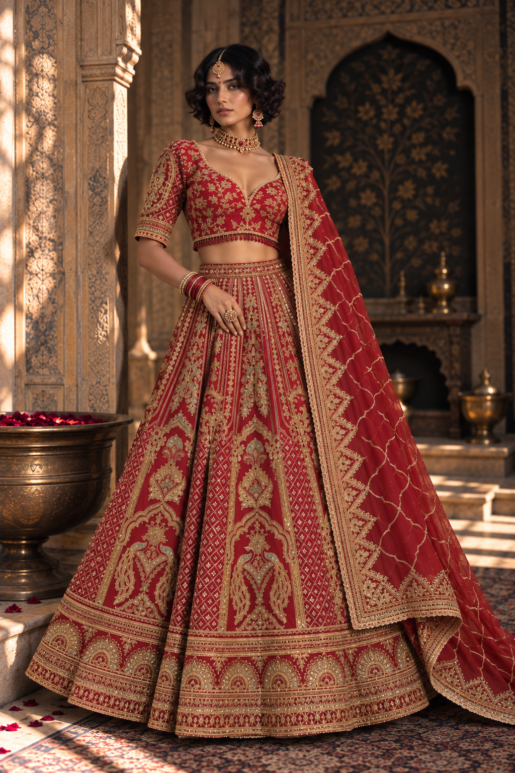 WGH-52027 bridal lehenga