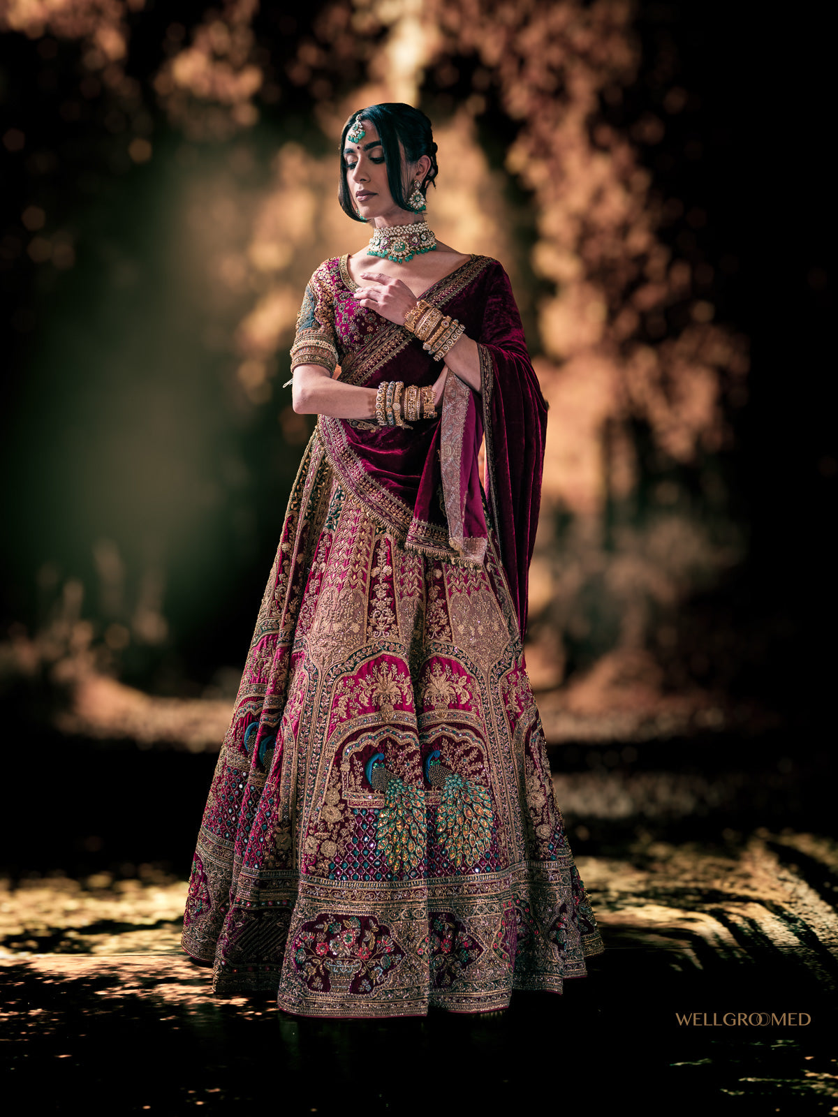 Vandini bridal lehenga by WellGroomed