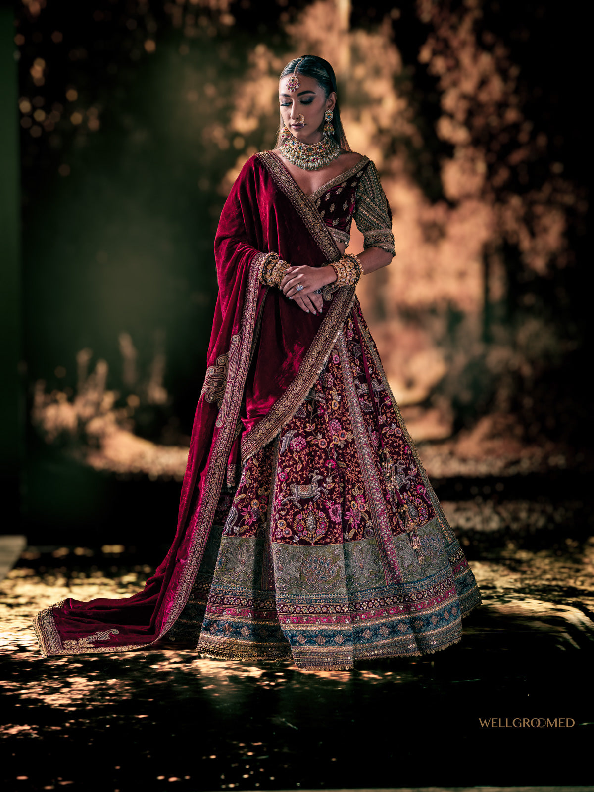 Aaranya bridal lehenga by WellGroomed
